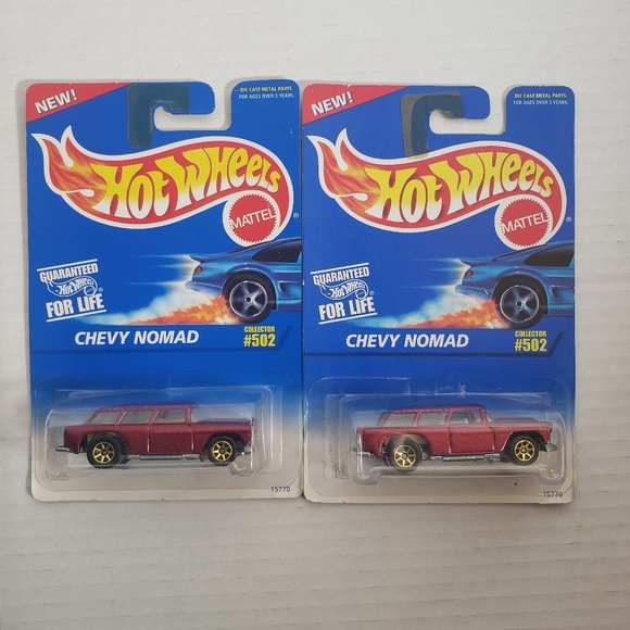 Hot Wheels Hot Bird, '59 Cadillac, 2 Chevy-Nomads Set of 4 - Picture 2 of 7